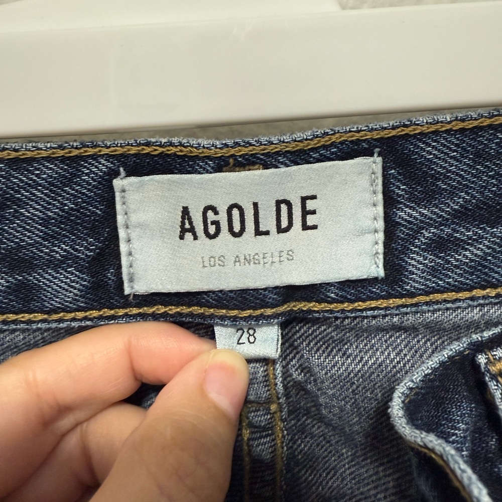 Agolde 90s Pinch Jeans Size 28 - Picture 4 of 6